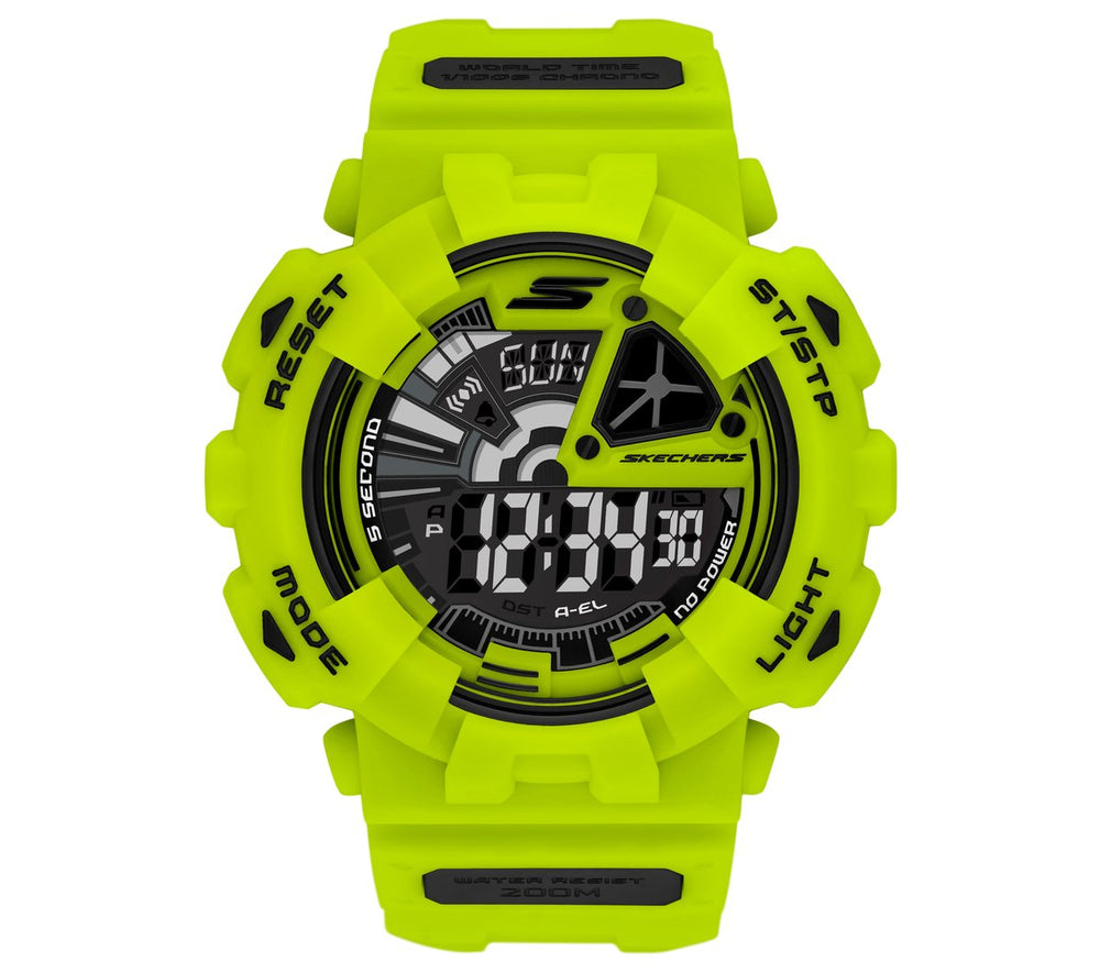 Skechers | Digital Neon Green Watch