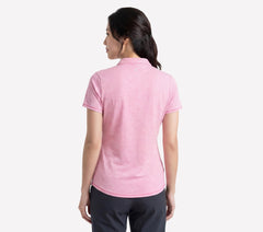 Skechers | Short Sleeve On The Green Striped Polo