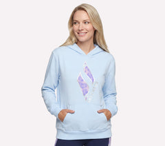 Skechers | Floral Diamond Pullover Hoodie