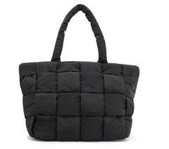 Skechers | Quilted Checkered Shopper Bag