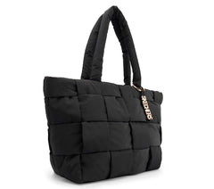 Skechers | Quilted Checkered Shopper Bag