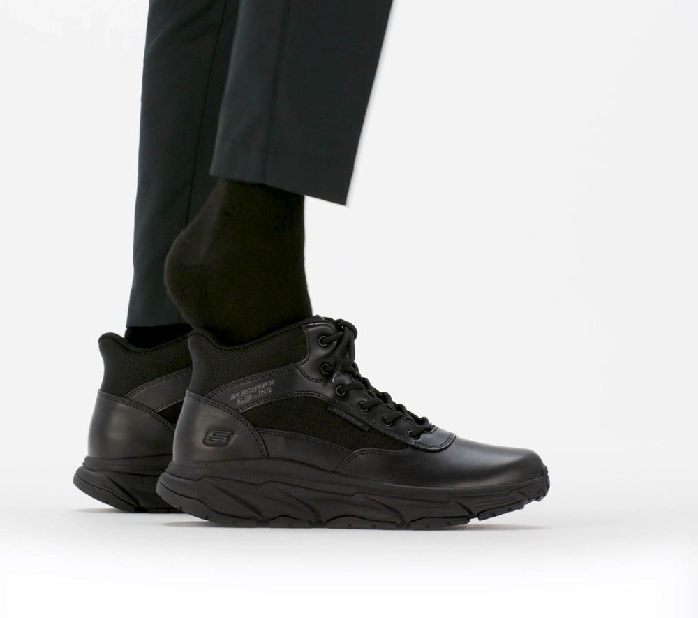 Skechers | Slip-in Work Waterproof Slip-Resistant: D'Lux Journey - Redron