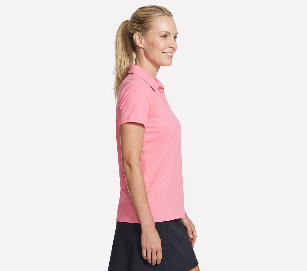 Skechers | GO GOLF Short Sleeve Birdie Zip Front Polo