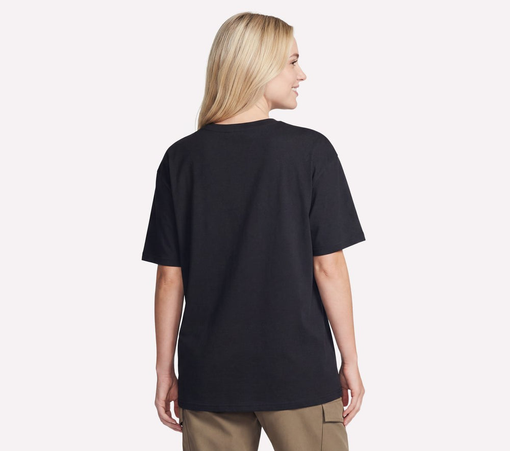 Skechers | Gold Splatter Diamond Short Sleeve Tee
