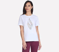 Skechers | Floral Diamond Short Sleeve Tee