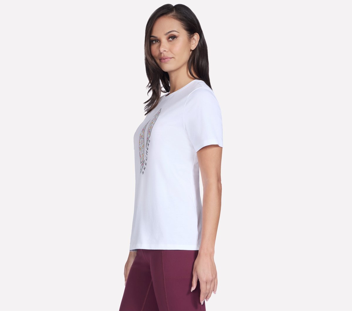 Skechers | Floral Diamond Short Sleeve Tee