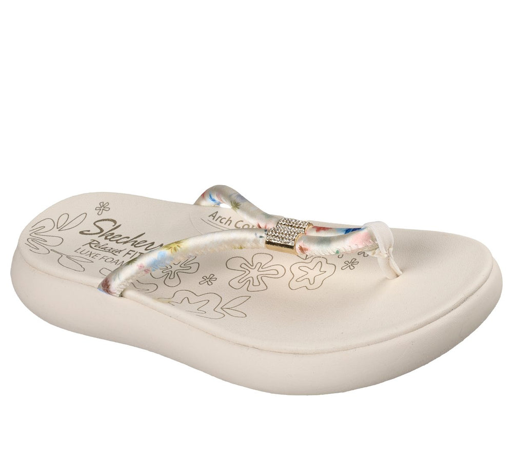 Skechers | Slide-Ups Relaxed Fit: Asana Luxe - Vibrant Beauty