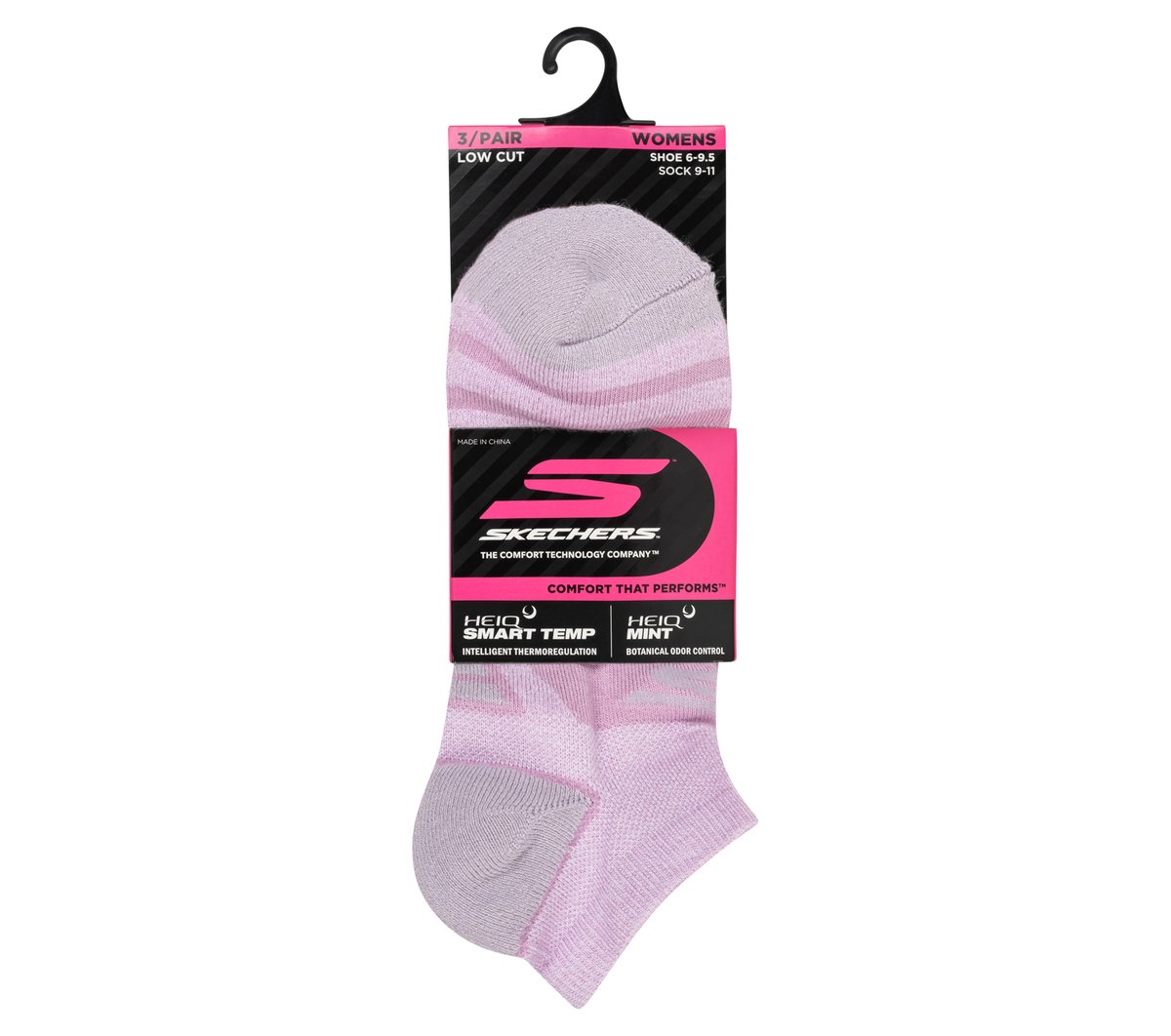 Skechers | 3 Pack Women's Performance Low Cut Running Socks