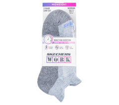 Skechers | Work: Lowcut Heel Tab Socks - 3 Pack