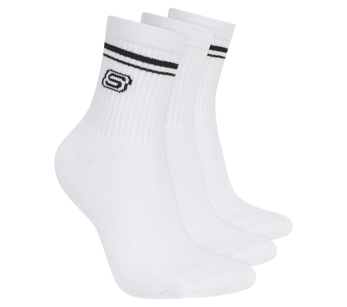 Skechers | 3 Pack Women's Low Crew Varsity Socks