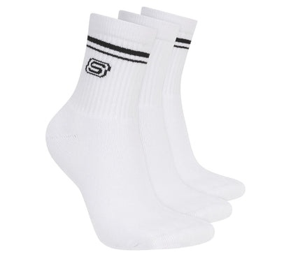 Skechers | 3 Pack Women's Low Crew Varsity Socks