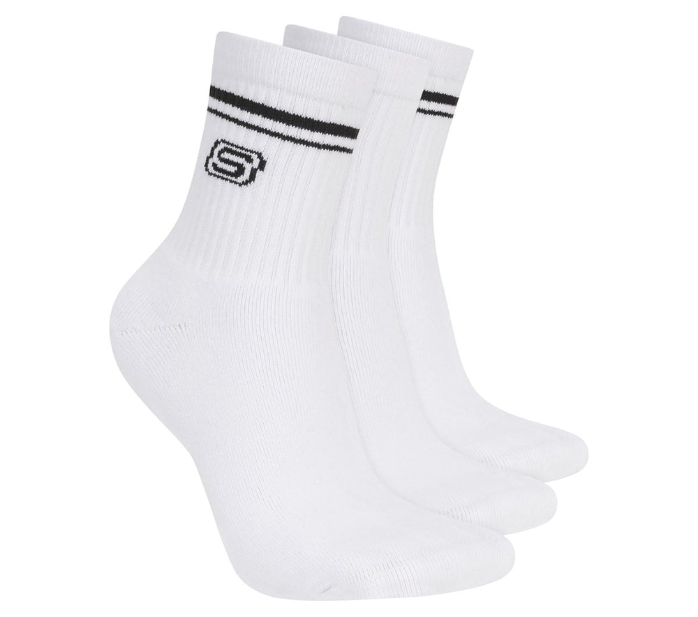 Skechers | 3 Pack Women's Low Crew Varsity Socks