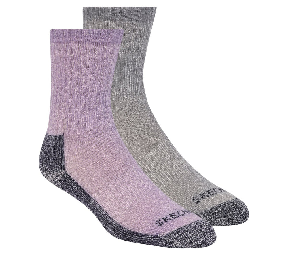 Skechers | 2 Pack Women's Crew Wool Socks