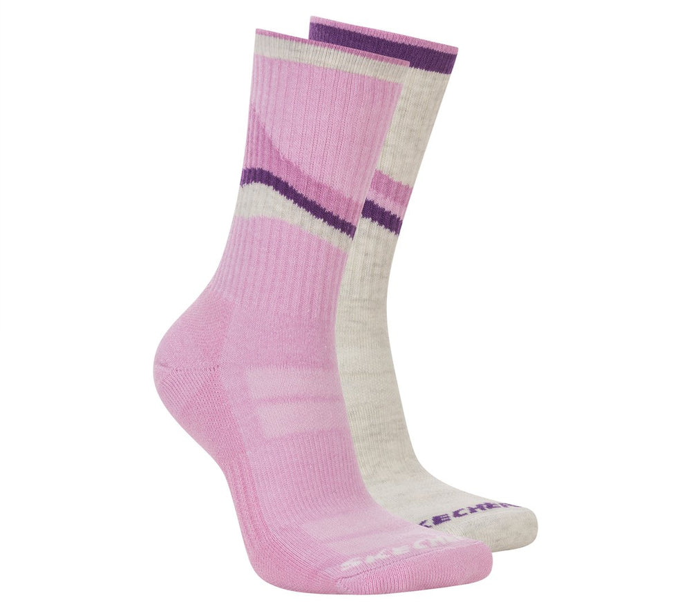 Skechers | 2 Pack Women's Crew Trail Socks