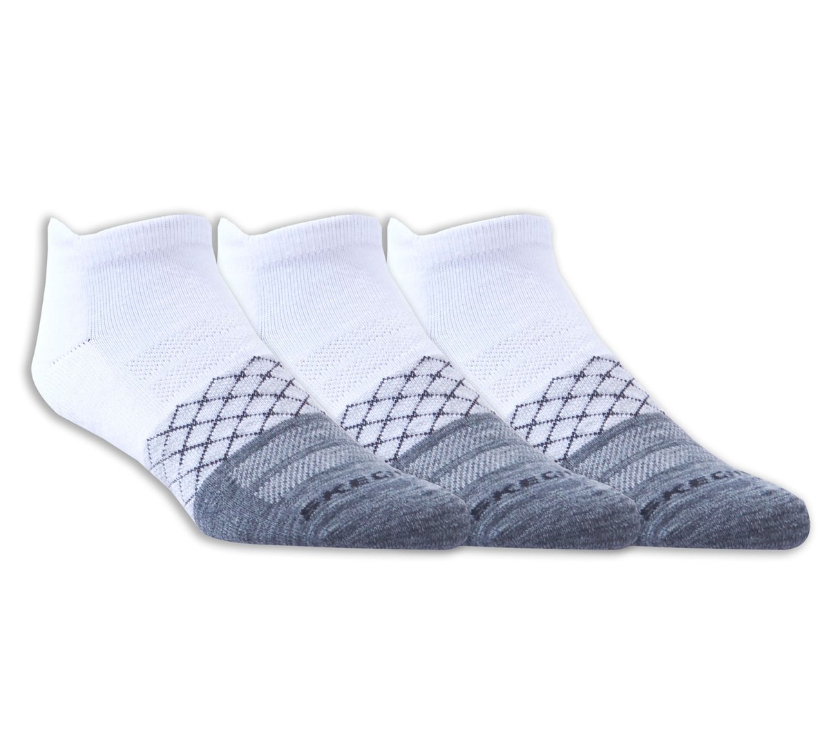 Skechers | 3 Pack Diamond Arch Socks