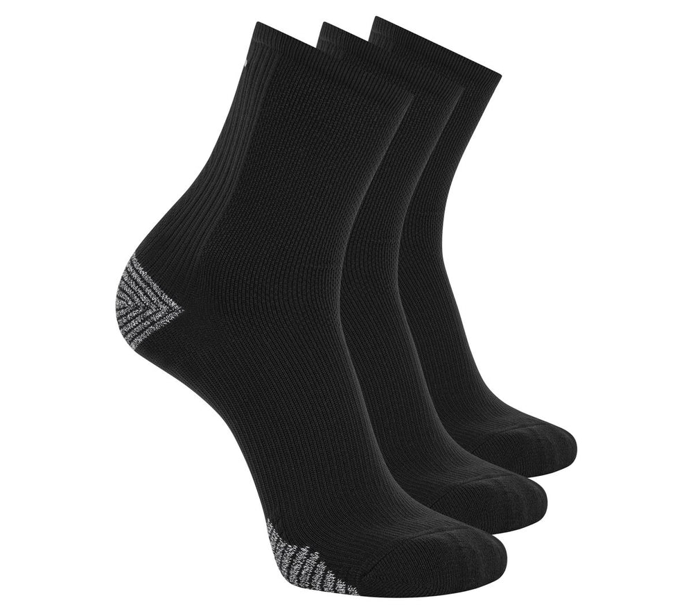 Skechers | 3 Pack Men's Performance Running High Quarter Socks